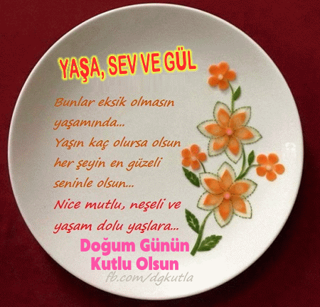 Doğum günün kutlu olsun