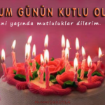 Doğum günü tebrik kartı