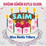 iyiki doğdun Saim