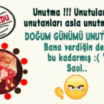 Doğum günü unutulanlar