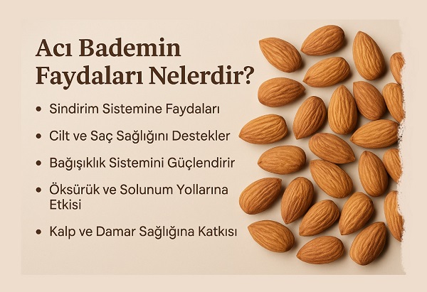 Acı Bademin Faydaları