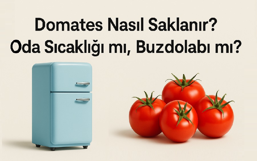 Domates Nasıl Saklanır? Oda Sıcaklığı mı, Buzdolabı mı?