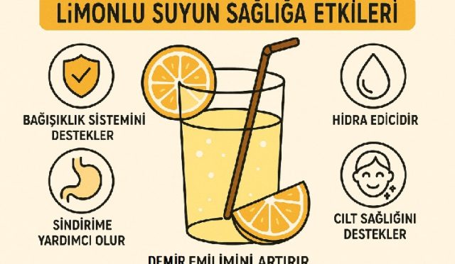Limonlu Suyun Sağlığa Etkileri