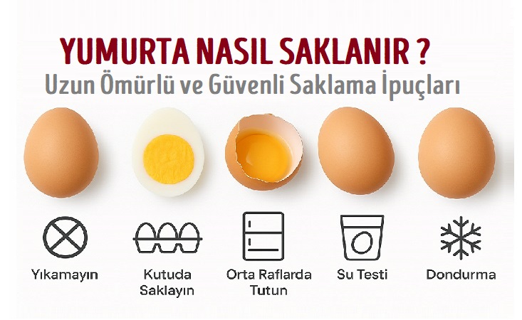 Yumurta Nasıl Saklanır? Buzdolabında ve Uzun Süreli Saklama İpuçları