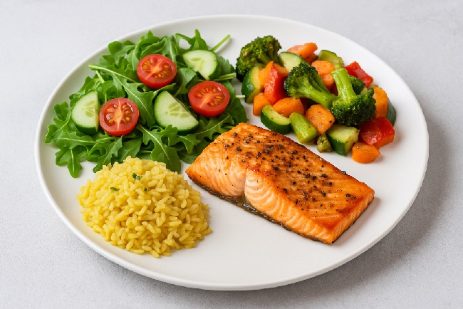 Fırında Somon Yanına Ne Gider?