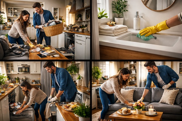 Misafir Gelmeden Önce Evi Toparlamanın Pratik Yolları