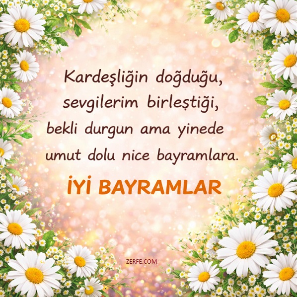 BAYRAM TEBRİK KARTI
