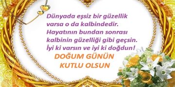 Doğum Günü Tebrik Kartı