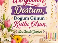 Dost İçin Doğum Günü Resimli Mesajlar