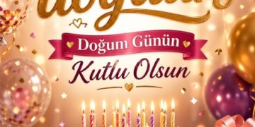 Herkes için doğum günü tebrik kartı