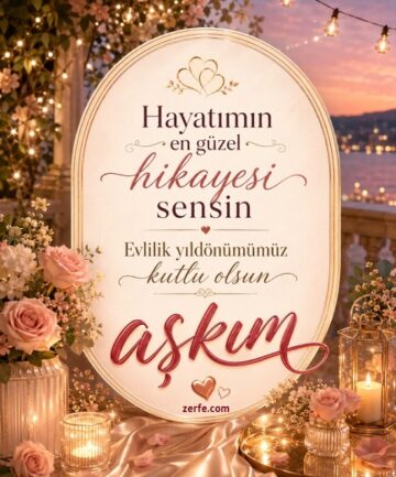 Evlilik Yıldönümü Kartları